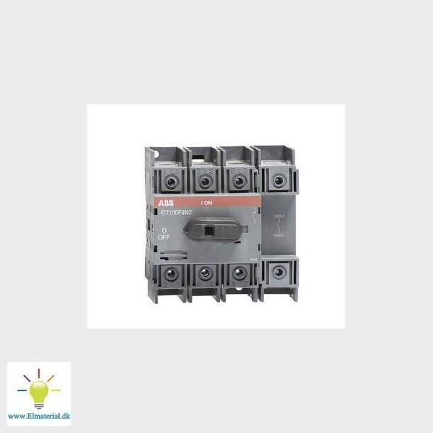 Lastafbryder 100A 1-0 4 polet OT100F4N2