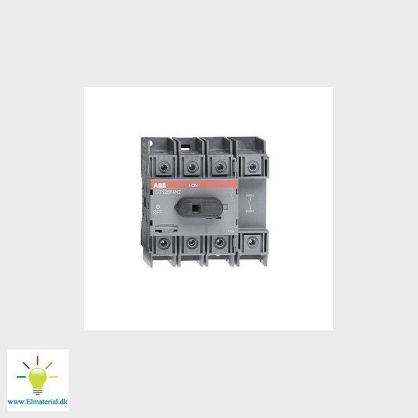Lastafbryder 125A 1-0 4 polet OT125F4N2