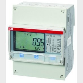 El-mler 3 faset for transformer mling med puls/alarm udgang B24 111-100 Stl