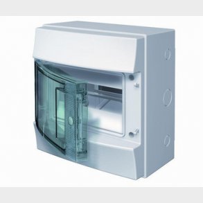 Gruppetavle 12 moduler m/Bl-Grn lge IP65