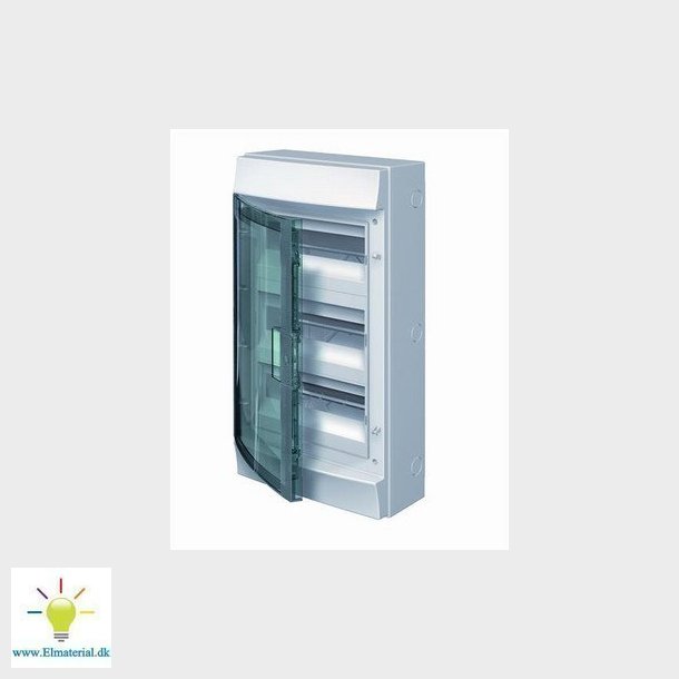 Gruppetavle 36 moduler 3R m/Bl-Grn lge IP65