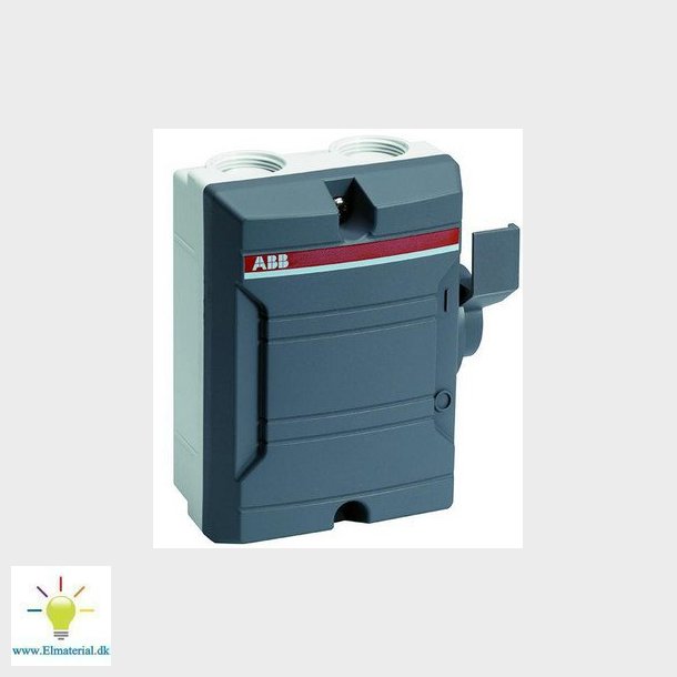 Sikkerhedsafbryder 25A 3-pol M32+M16 BWS325TPN