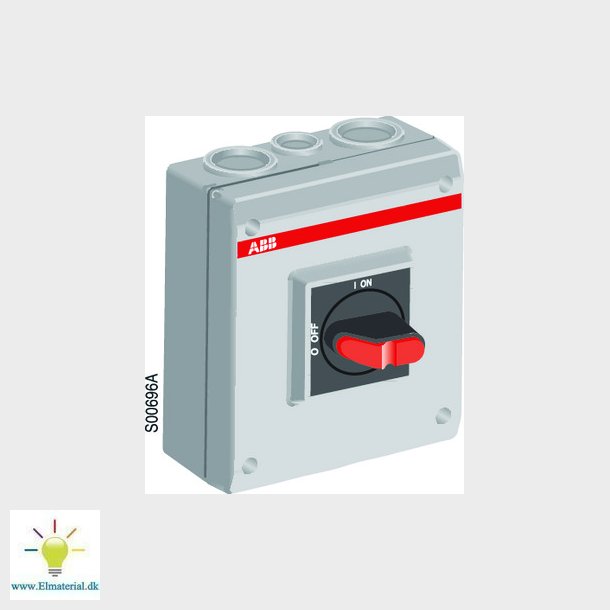 Sikkerhedsafbryder 16A 6polet emc OTE16T6M