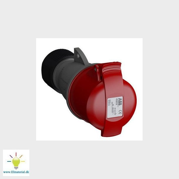 CEE forlngerled 5 polet 32A 346-415V IP44 6H 432EC6