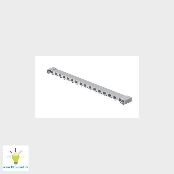 Tilslutningsbro f/PE 12 modulers gruppetavle TB12