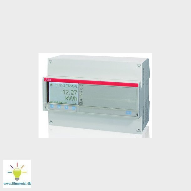 El-mler 3 faset direkte mling 80Amp med puls/alarm udgang A43 111-100 Stl