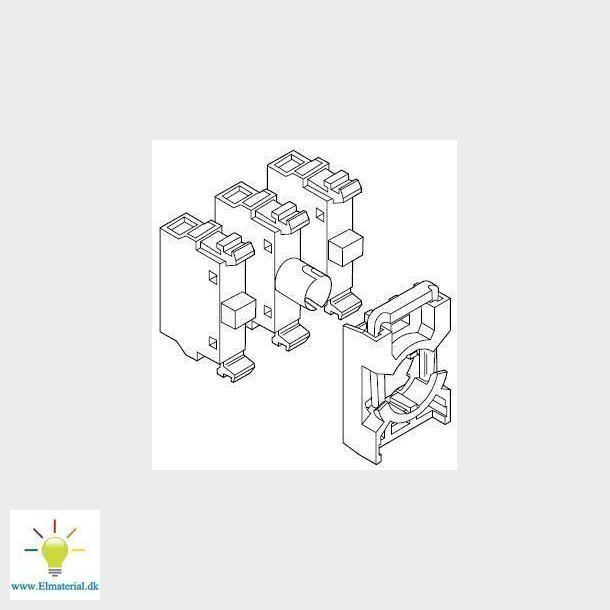 Kontaktelement 1 bryder + holder MCBH-01 MCBH-01