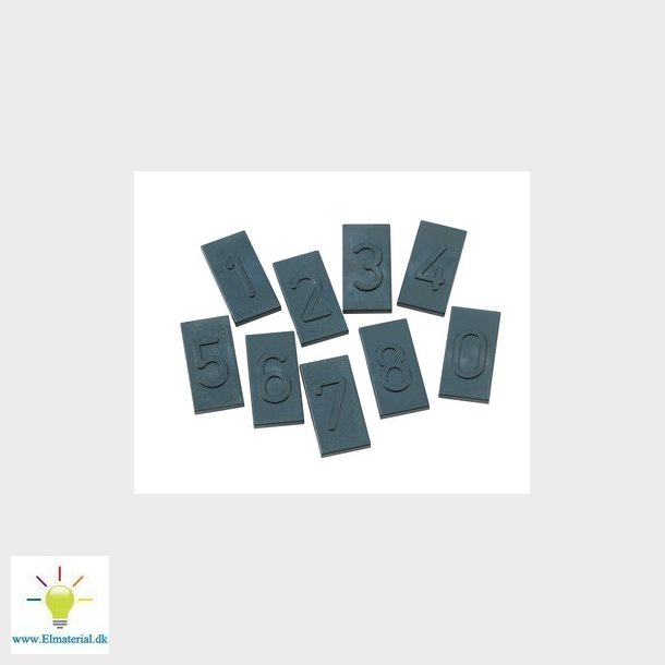 Nummerbrik "5" El og vvs materialer