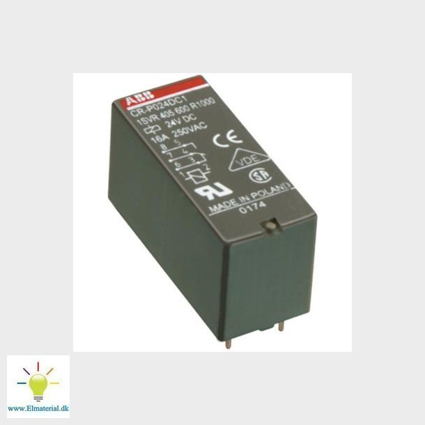 Rel Cr-P024Dc2 2P 24Vdc