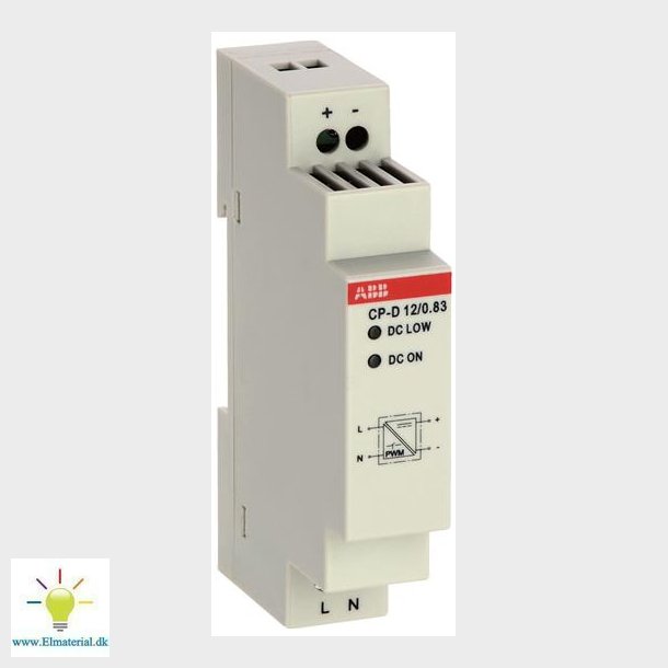 Str&ouml;mf&ouml;rs&ouml;rjning Cp-D 12V / 0,83A