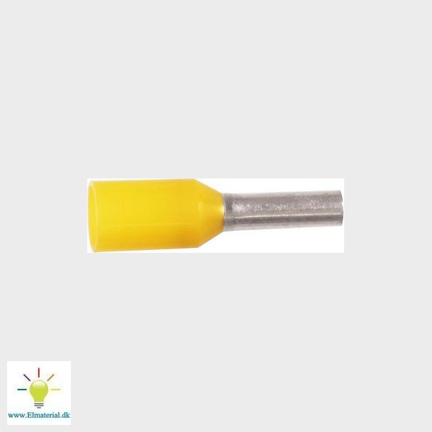 Isoleret ABIKO terminalr�r KA1-8ETW, 1mm2 L8