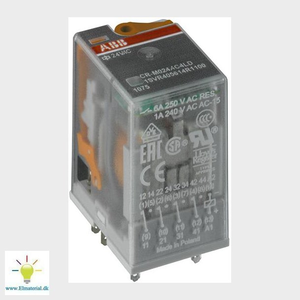 Rel Cr-M230Ac3L 3P 230V M/Led