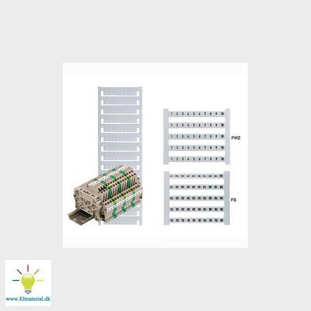 Mrkeark 5-GW 57626 med plus i ark a 50 styk