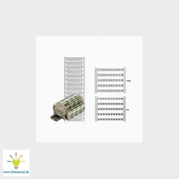 Mrkeark 6-GW 131806 med plus i ark a 50 styk