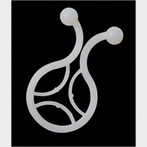 Clips twist pose 1000 stk