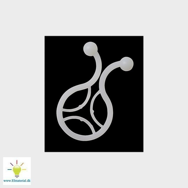 Clips twist pose 1000 stk