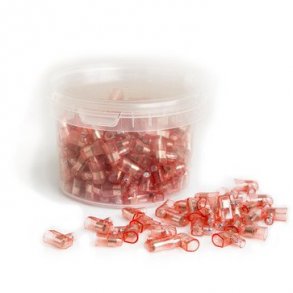 Samlemuffe r�d 2,5 mm2 enkelt P=200