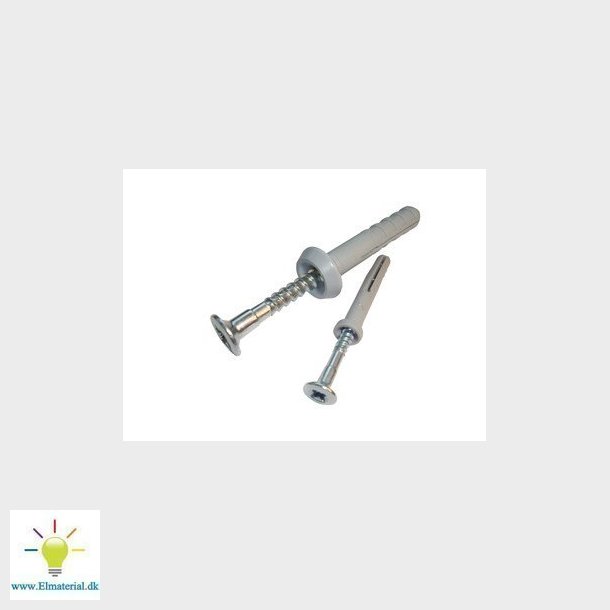 Slagplug / skrue gr  5MM gr P100