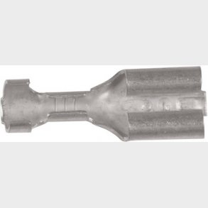 Uisoleret spademuffe B1507FLS1, 0,75-1,5mm2, 6,3x0,8
