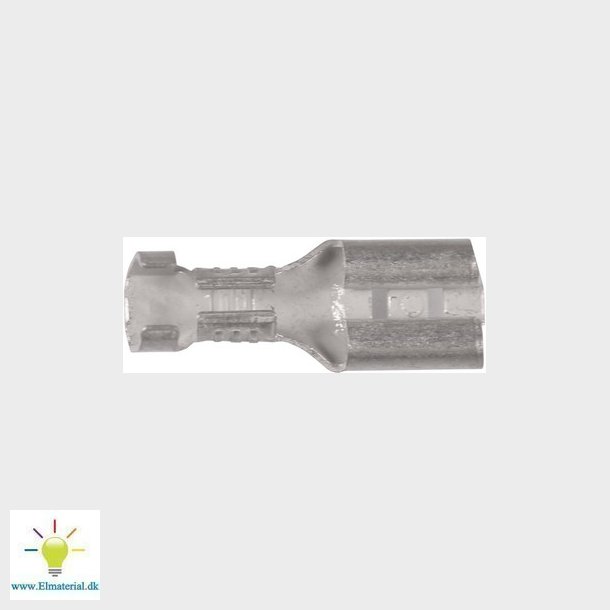 Uisoleret spademuffe B2507FLS1, 1,5-2,5mm2, 6,3x0,8