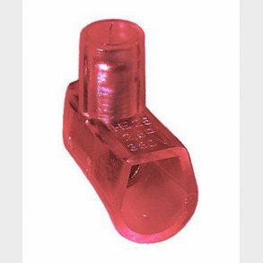 Samlemuffe r�d 2,5mm2 enkelt i pakker a 100 styk