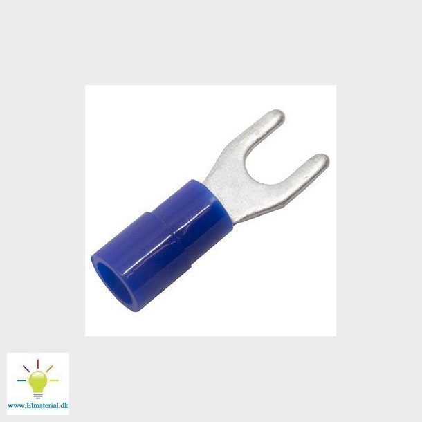 ABIKO Isoleret gaffelkabelsko KA2543G-PB, 1,5-2,5mm2, M4