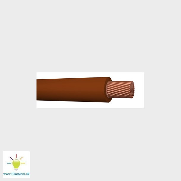 Monteringsledning H05V2K 1x1 brun S200