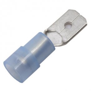 ABIKO Isoleret spadestik KA2507H-PB, 1,5-2,5mm2, 6,3x0,8