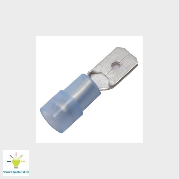 ABIKO Isoleret spadestik KA2507H-PB, 1,5-2,5mm2, 6,3x0,8