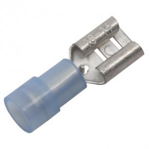 ABIKO Isoleret spademuffe KA2507FLS-PB, 1,5-2,5mm2, 6,3x0,8