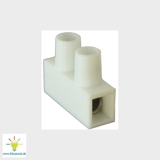 Kronemuffe 2,5mm2 natur i pakker a 100 styk