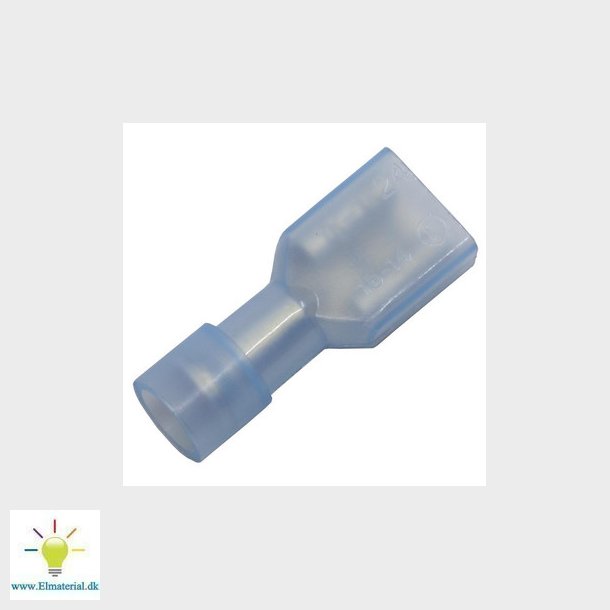 ABIKO Helisoleret spademuffe KA2507FLSF-PB, 1,5-2,5mm2, 6,3x0,8