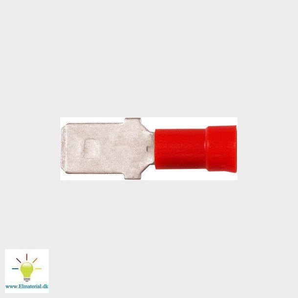 Isoleret spadestik A1507H, 0,5-1,5mm2, 6,3x0,8