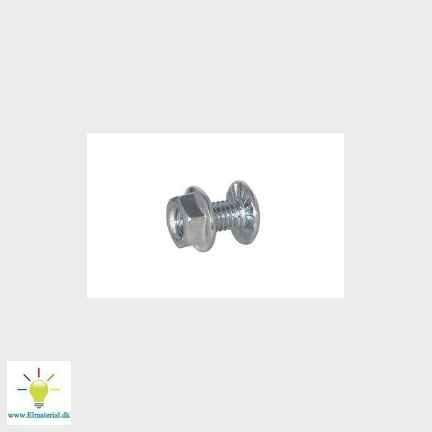 Skruest M6X12mm med mtrik