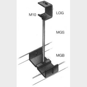 M�trik M10 med skive pose 100