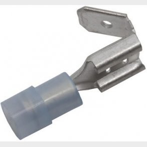 Isoleret spademuffe m/afgr. A2507FLSH, 1,5-2,5mm2, 6,3x0,8