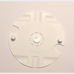 Bundplade l�s for t-model til udl�bsroset