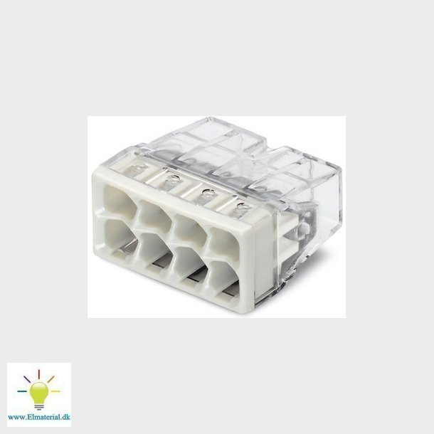 Samlemuffe 8X 0,5-2,5MM2 lysegr P100