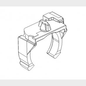 Fastg�relsesklemme for toprist T11-44