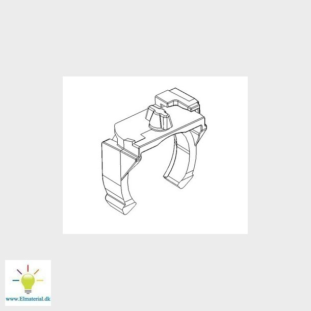 Fastgrelsesklemme for toprist T11-44