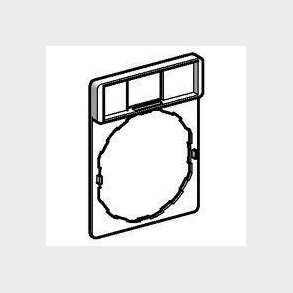 Skilteholder ZBZ32 for skilt 8x24 moduler