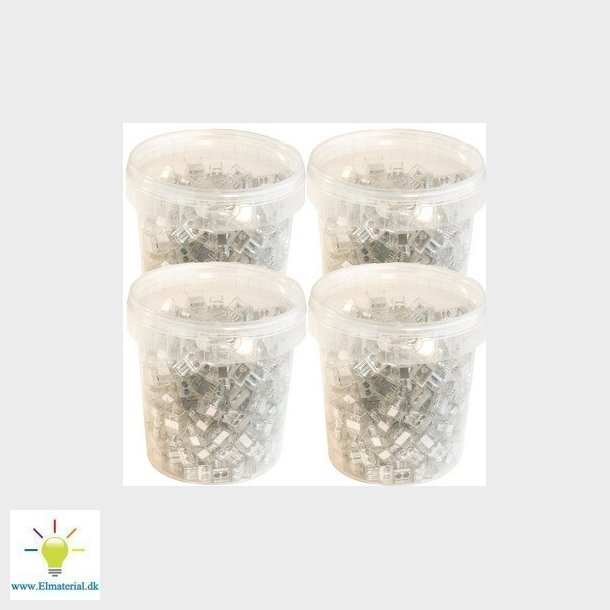 SAMLEMUFFE DB KLAR 2X10mm2 4x200STK LIGE KRV