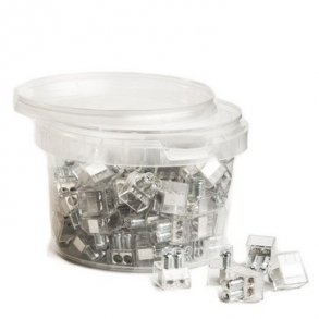 Samlemuffe TORX 10 klar 2x10mm2  dobbelt p=100 st