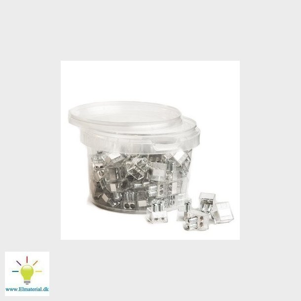 Samlemuffe TORX 10 klar 2x10mm2  dobbelt p=100 st