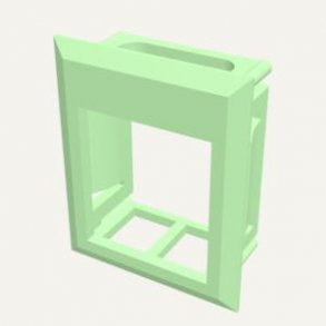 Montage ramme belden keystone gr�n