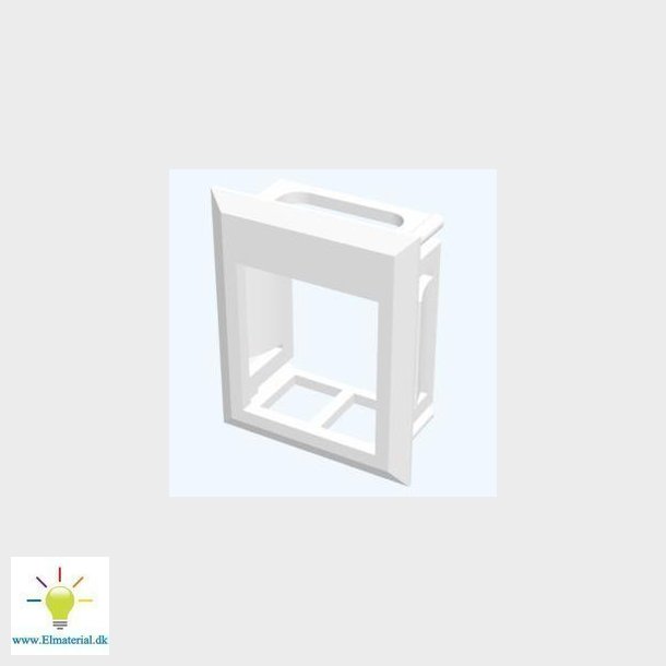 Montage ramme belden keystone hvid