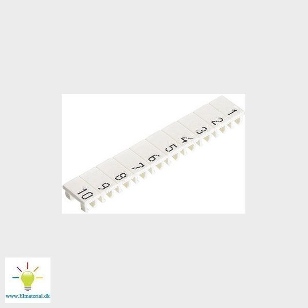 Mrke stribe 9705A/5/10B 21-30 hvid