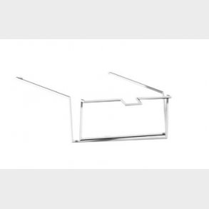 Holdeb�jle i metal for RXM rel�er i en RXZE sokkel