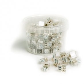 Samlemuffe dobbelt klar lige k�rv 2x10mm2 p=100