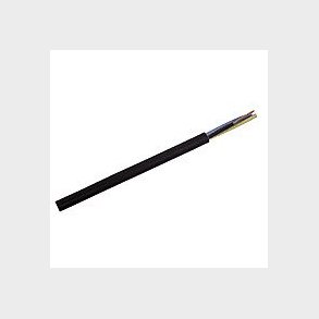 Plastkappeledning H05 vv-f 3G1,00 sort T500